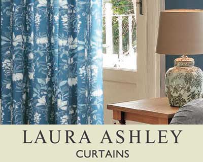 LAURA ASHLEY curtains